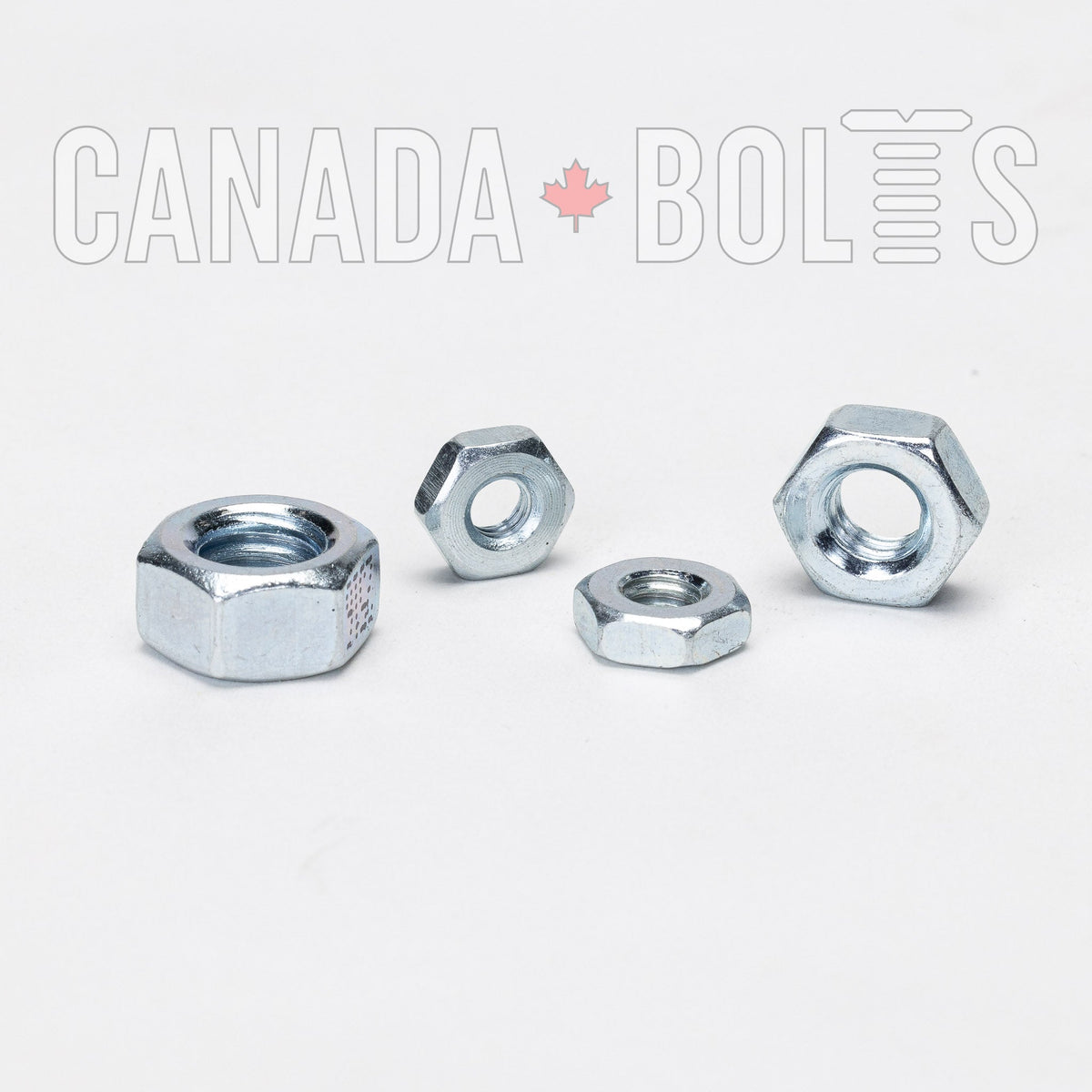 1/2-13 Stainless Hex Nut (100 Pack), by Bolt Dropper, 304 18-8 Stainless  Steel Nuts.