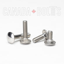  Metric, Carriage Bolts, Stainless Steel, M8 - MS1641-5383-100 Canada Bolts