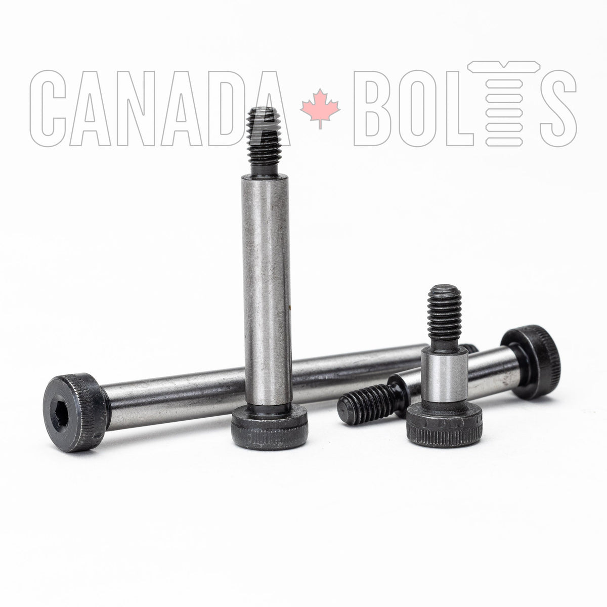 Metric, Shoulder Bolts M10, Alloy Steel, M8 - CanadaBolts.ca