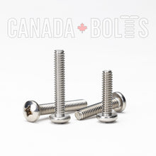  Imperial, Machine Screws, Phillips Pan Head, Stainless Steel, #12-24 - IS1112-1623, IS1112-1611, IS1112-1613, IS1112-1615, IS1112-1617, IS1112-1619, IS1112-1621 Canada Bolts