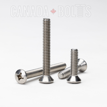  Imperial, Machine Screws, Phillips Oval Head, Stainless Steel, #4-40 - IS1114-0723, IS1114-0707, IS1114-0713, IS1114-0715, IS1114-0717, IS1114-0719, IS1114-0721 Canada Bolts