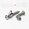 Imperial, Sheet Metal Screws, Square Drive Pan Head, Stainless Steel, #8 - IS1222-3631, IS1222-3611, IS1222-3613, IS1222-3615, IS1222-3617, IS1222-3619, IS1222-3621, IS1222-3623, IS1222-3625, IS1222-3627, IS1222-3629, Canada Bolts