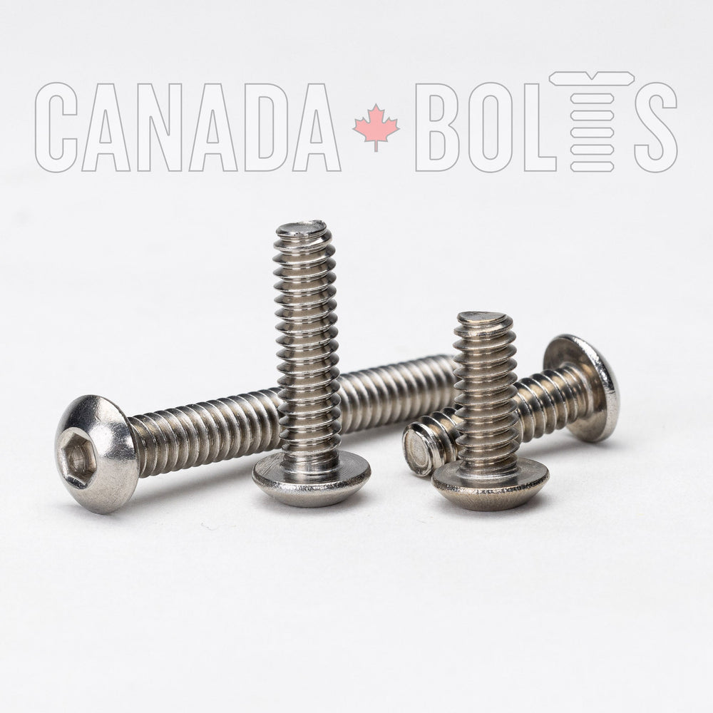 Imperial, Machine Screws, Button Head, Stainless Steel, #10-32 - IS1335-1515, IS1335-1511, IS1335-1513, Canada Bolts