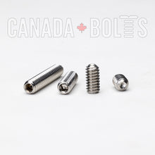  Imperial, Socket Screws, Allen Cup Point Set Screws, Stainless Steel, #10-32 - IS1336-1519, IS1336-1515, IS1336-1517, Canada Bolts