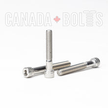  Imperial, Machine Screws, Socket Head Cap, Partial Thread, Stainless Steel, 1/4"-20 (#14-20) - IS133AP-1727, IS133AP-1725, IS133AP-1723 Canada Bolts