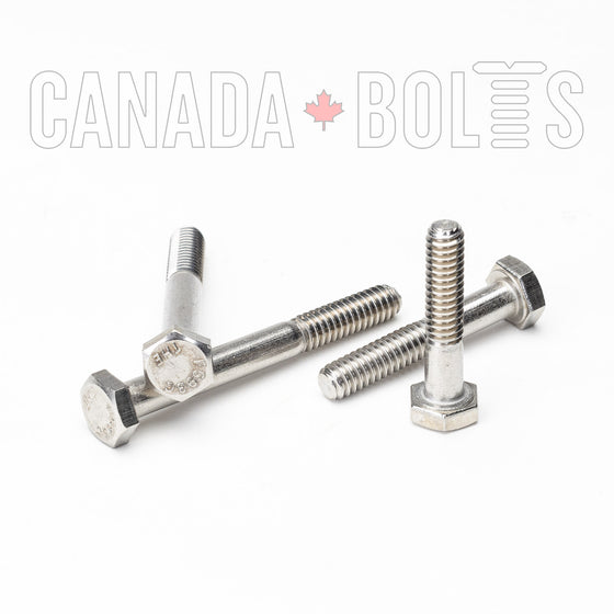 Imperial, Hex Bolt, Partial Thread, Stainless Steel, 1/4"-20 (#14-20) - IS1441P-1735 Canada Bolts