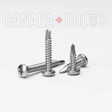  Imperial, Sheet Metal Screws, Phillips Pan Head Self-Drilling, Stainless Steel, #8 - IS3012-3623, IS3012-3613, IS3012-3615, IS3012-3617, IS3012-3619, Canada Bolts