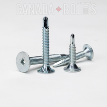 Imperial, Sheet Metal Screws, Square Drive Wafer Self-Drilling, Zinc Plated Steel, 45284 - IZP028-1635 , IZP028-1627, IZP028-16329, IZP028-16331, Canada Bolts