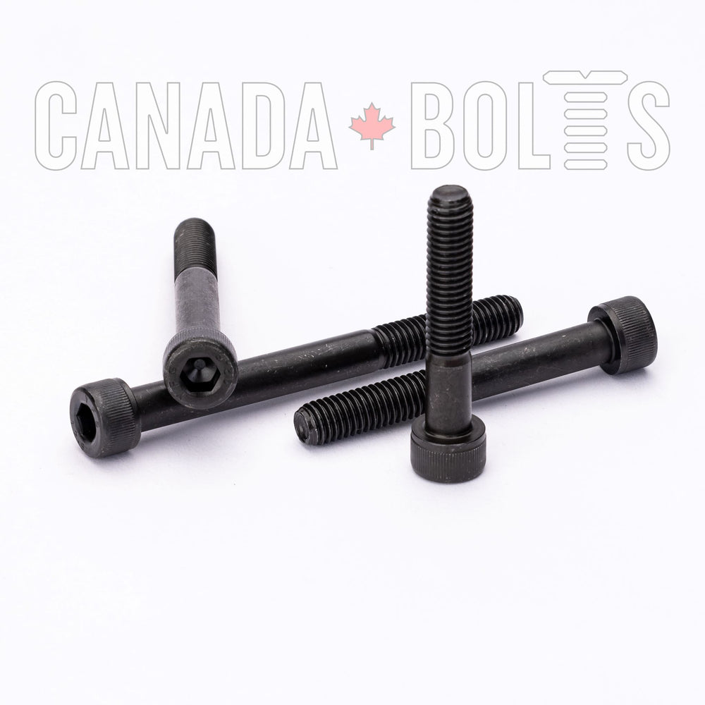 Metric, Socket Head Cap, Partial Thread, Black Oxide Steel 12.9, M5 - MBO336AP-5080, MBO336AP-5081, MBO336AP-5082, MBO336AP-5083, Canada Bolts