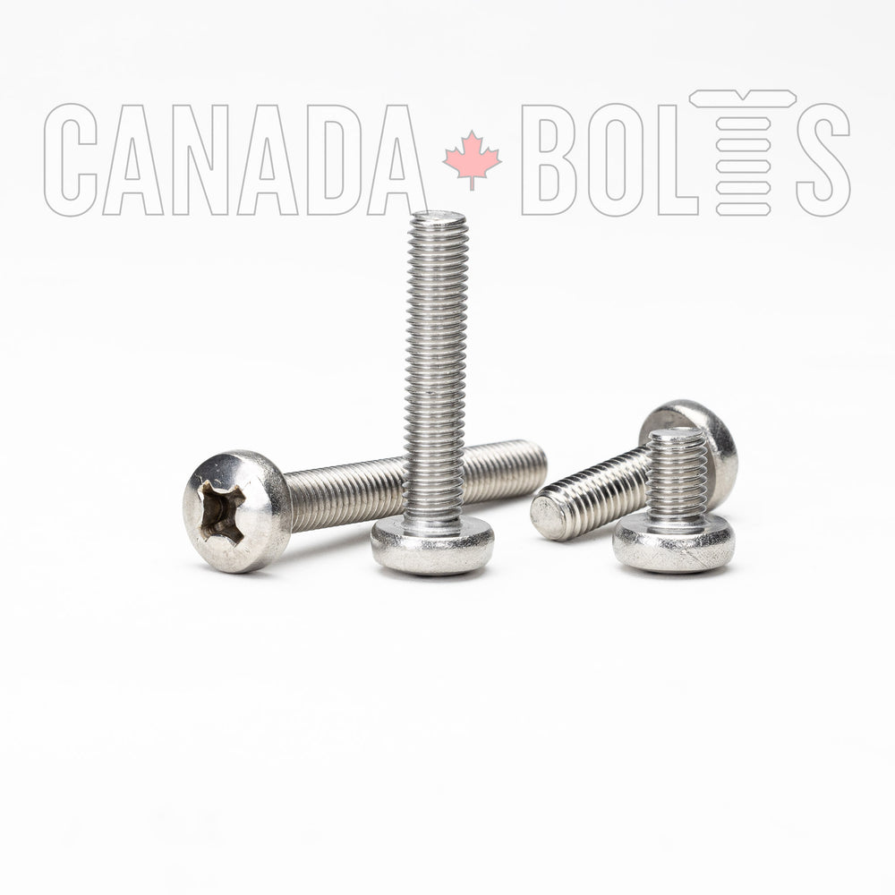 
                      
                        Metric, Machine Screws, Phillips Pan Head, Stainless Steel, M2 - MS1111-4469, MS1111-4471, MS1111-4472, MS1111-4473, MS1111-4474,MS1111-4475, MS1111-4477, Canada Bolts
                      
                    