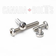  Metric, Machine Screws, Phillips Pan Head, Stainless Steel, M2.5 - MS1111-4579-100 Canada Bolts
