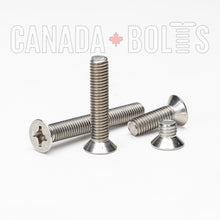  Metric, Machine Screws, Phillips Flat Head, Stainless Steel, M5 - MS1113-5084-50 Canada Bolts