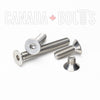 Metric, Machine Screws, Socket Flat Head, Stainless Steel, M12 - MS1133-5588-100 Canada Bolts