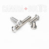 Metric, Machine Screws, Socket Button Head, Stainless Steel, M12 - MS1135-5583-100 Canada Bolts