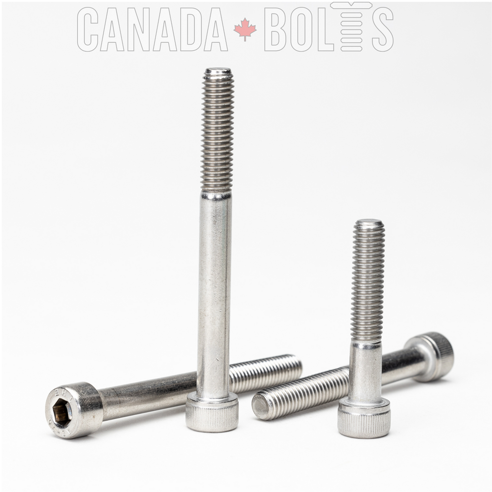 Metric, Machine Screws, Socket Head Cap, Partial Thread, Stainless Steel, M8 - MS133AP-5390-50 Canada Bolts