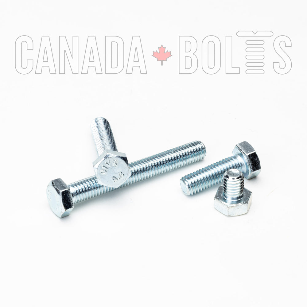 
                      
                        Metric, Hex Bolt, Full Thread, Zinc Plated Steel, M8, 1.0mm Thread - MZP441F-6374, MZP441F-6373, Canada Bolts
                      
                    