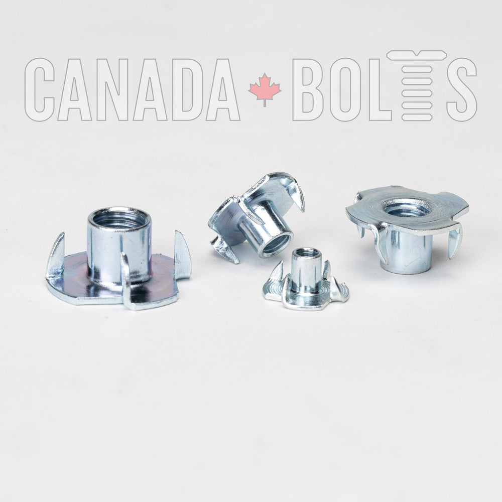 Metric, T Nuts, Zinc Plated Steel - MZP444, MZP439, MZP440, MZP441, MZP443, Canada Bolts