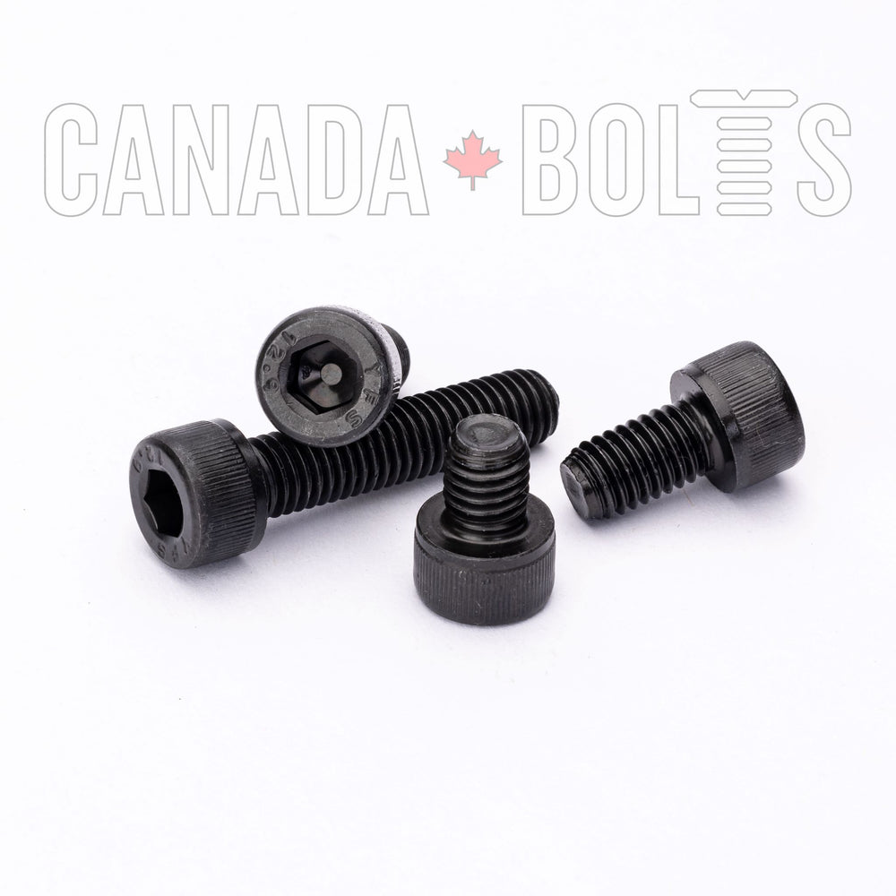 metric black screws