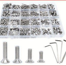  Assortment Kit, Machine Screws, Socket Flat Head, M2, M3, M4 & M5