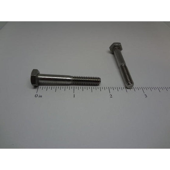 Hex Bolt, Partial Thread, Stainless Steel, 1/4"-20X1 3/4"