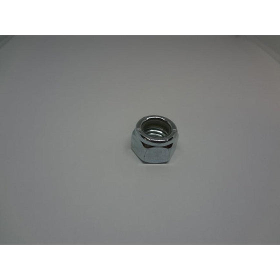 Hex Lock Nuts Nylon Insert, Zinc Plated,7/16"-14