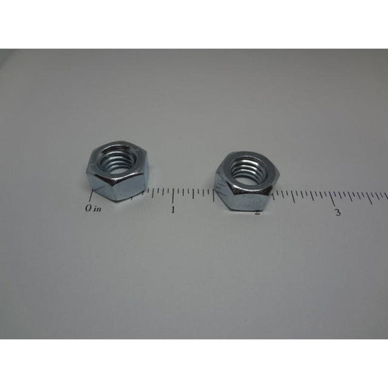 Hex Nuts, Zinc Plated, 7/16"-14