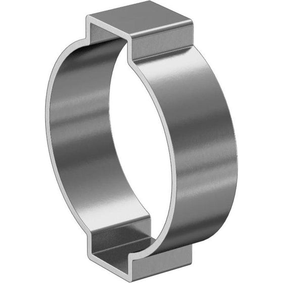 Vibration-Resistant Double Pinch Clamps for Firm Hose and Tube, 304 Stainless Steel, 15/16" to 1-7/64" ID