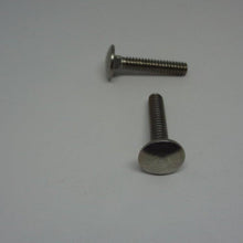  Carriage Bolts, Stainless Steel, #10-24X1"