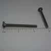 Carriage Bolts, Stainless Steel, #10-24X2 1/4"