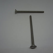  Carriage Bolts, Stainless Steel, #10-24X3"
