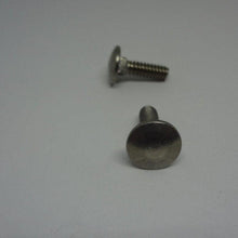  Carriage Bolts, Stainless Steel, #10-24X5/8"