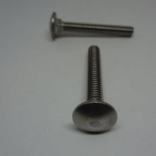  Carriage Bolts, Stainless Steel, 1/4"-20X1 3/4"