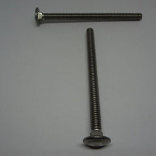  Carriage Bolts, Stainless Steel, 1/4"-20X3 1/2"