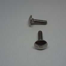  Carriage Bolts, Stainless Steel, M5X20mm