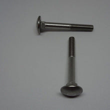  Carriage Bolts, Stainless Steel, M5X40mm