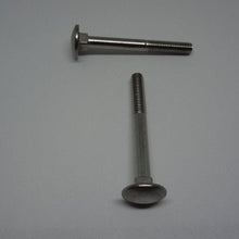  Carriage Bolts, Stainless Steel, M5X45mm