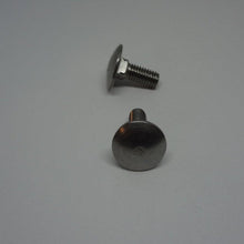  Carriage Bolts, Stainless Steel, M6X16mm
