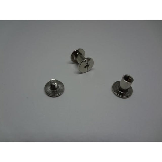 Chicago Screws, Nickel Plated, M5X8mm