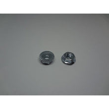  Flange Nuts Serrated, Zinc Plated, 1/4"-20