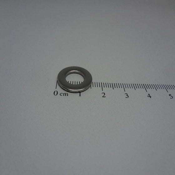 Flat Washer, Stainless Steel, M8