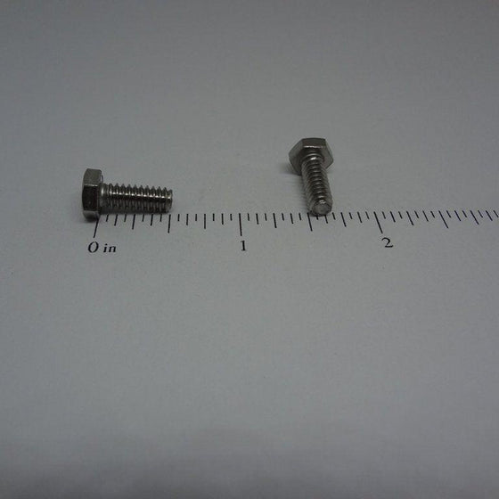 Hex Bolt, Full Thread, Stainless Steel, #10-24X1/2"