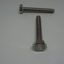  Hex Bolt, Full Thread, Stainless Steel, 1/4"-20X1 3/4"