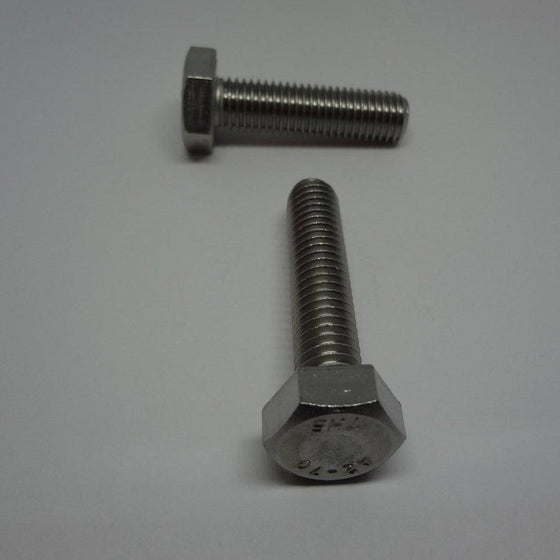 Hex Bolt, Full Thread, Stainless Steel, M10X40mm