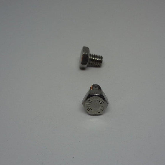 Hex Bolt, Full Thread, Stainless Steel, M6X8mm
