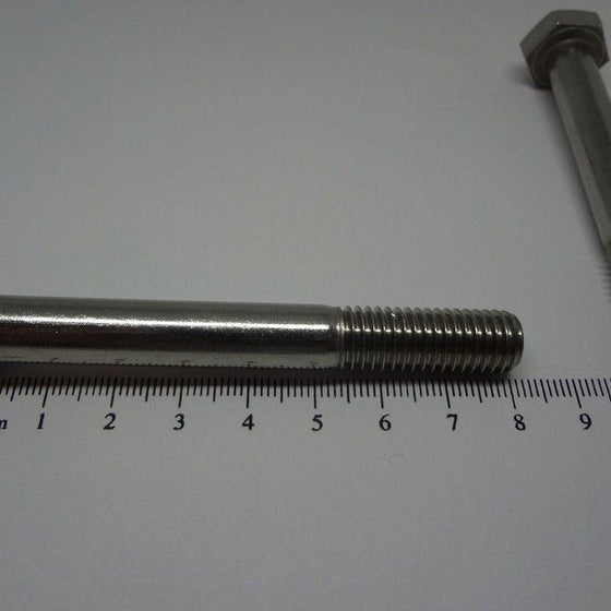 Hex Bolt, Partial Thread, Stainless Steel, M10X80mm