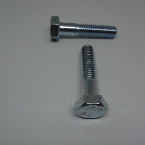 Hex Bolt, Partial Thread, Zinc Plated, M8X35mm