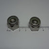 Hex Lock Nuts Nylon Insert, Stainless Steel A4, M12