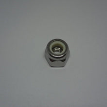 Hex Lock Nuts Nylon Insert, Stainless Steel, M10