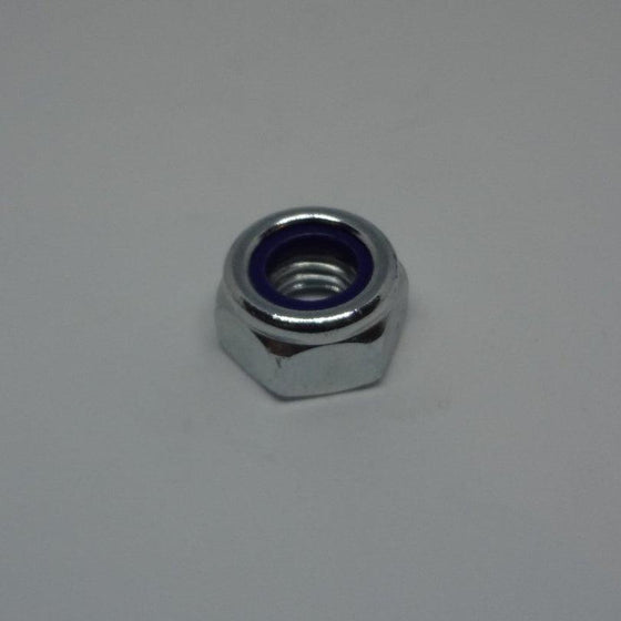 Hex Lock Nuts Nylon Insert, Zinc Plated, M12