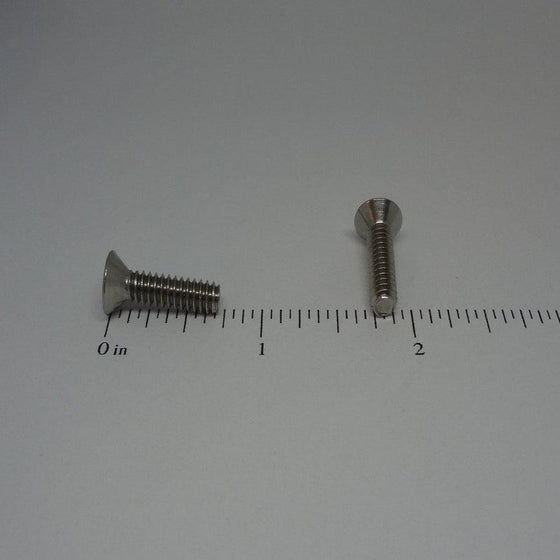 Machine Screws, Phillips Flat Head, Stainless Steel, #10-24X3/4"